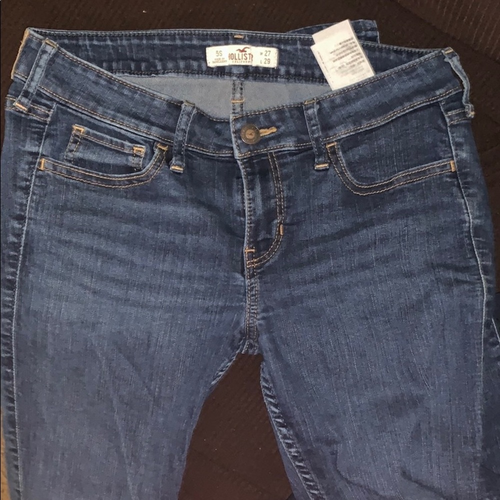 Dark wash Hollister Skinny Jeans